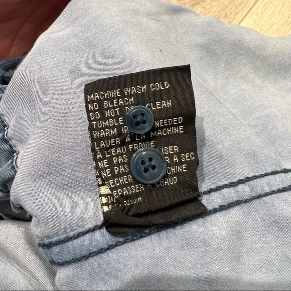 Obey Propaganda Chambray Denim Shirt- XS - Picture 10 of 11
